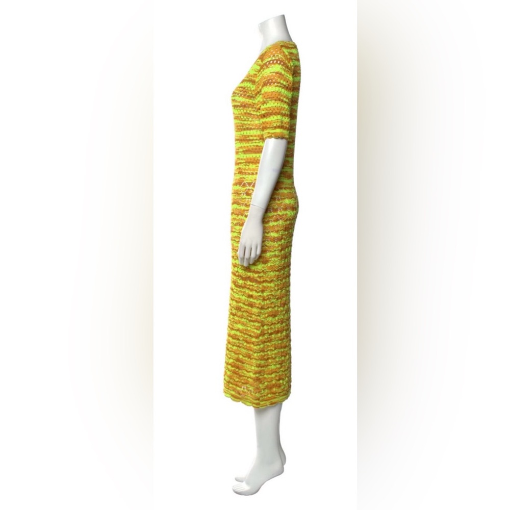 Yellow & Orange Knit Maxi Dress - Women - Picture 2 of 5